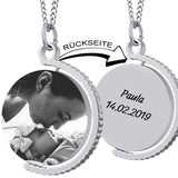 Anhänger mit Gravur, Bild Gravur, Geschenk für Mama