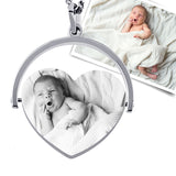 Anhänger mit Bild Gravur, Geschenk für Mütter, Kettenanhänger mit Gravur
