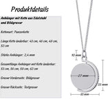 Anhänger mit Gravur, Bild Gravur, Geschenk für Mama