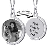 Beste Freundin der Welt, Bild Gravur, Geschenk für Freundin