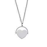 Herzanhänger mit Bild Gravur, Geschenk für Freundin, Herz mit Gravur